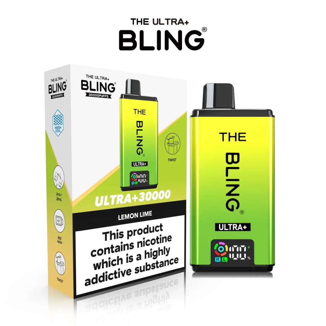 The Bling Ultra Plus 30000+ Puffs Prefilled Pod Kit | Only £11.99 | Any 3 for £34