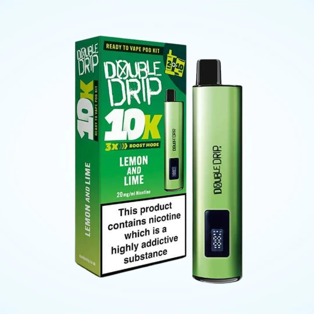 Double Drip 10K Puffs Prefilled Pod Kit | Only £8.99 | Any 3 for £24