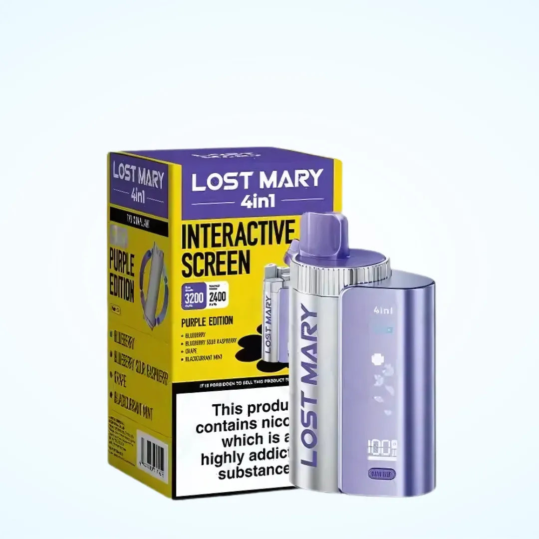 Lost Mary 4 in 1 3200 Puffs Prefilled Pod Kit | Only £8.99 | Any 3 for £24