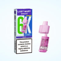 Lost Mary BM6000 Prefilled Refill Pods | Only £6.99 | Any 3 for 20