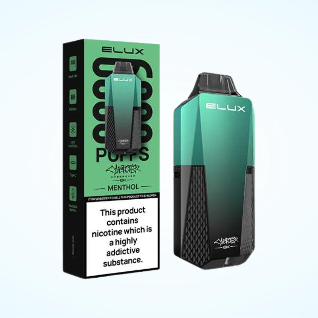 Elux Cyberover 6000 Vape Kit | Only £8.49 | Any 3 for £24