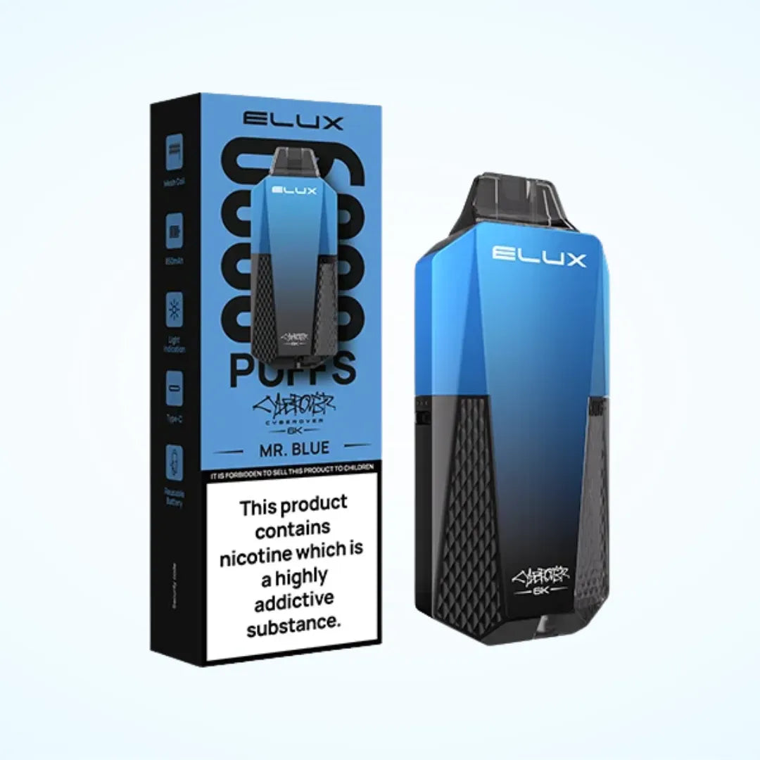 Elux Cyberover 6000 Vape Kit | Only £8.49 | Any 3 for £24