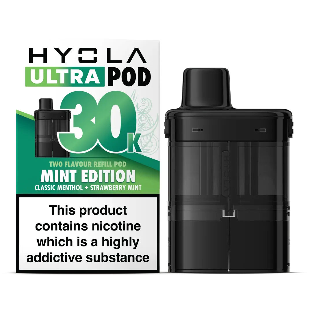 Hyola Ultra 30K Prefilled Refill Pods | Only £7.99 | Any 3 for £23
