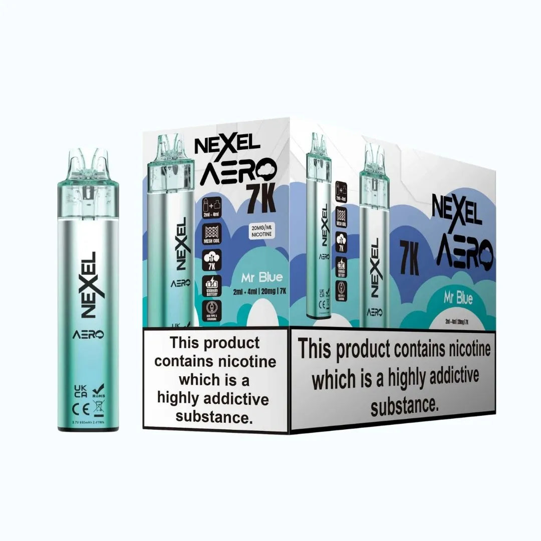 Nexel Aero 7000 Puffs Prefilled Pod Kit | Only £7.99 | Any 3 for £21