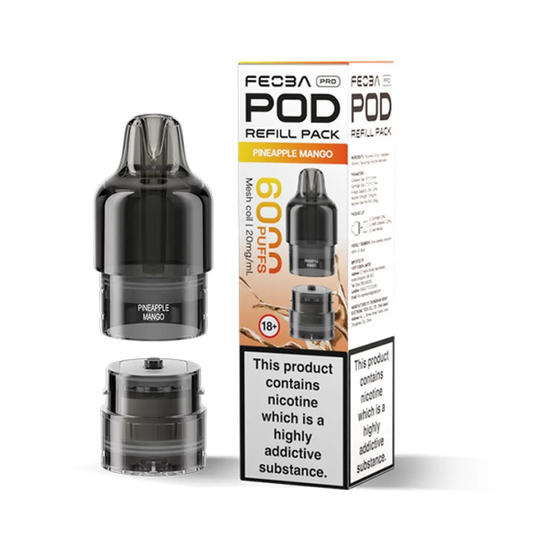 Feoba Pro 6K Prefilled Refill Pods | Only £4.99 | Any 3 for £14