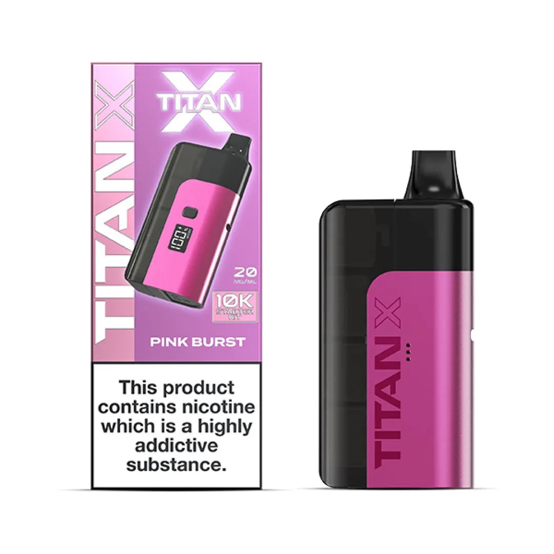 Titan X 10K Puffs Prefilled Vape Kit | Only £9.99 | Any 3 for £27