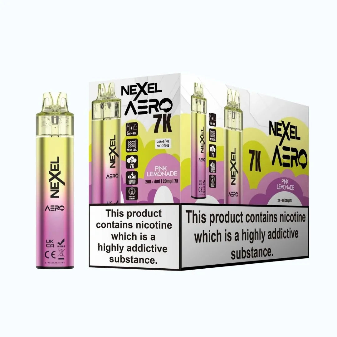 Nexel Aero 7000 Puffs Prefilled Pod Kit | Only £7.99 | Any 3 for £21