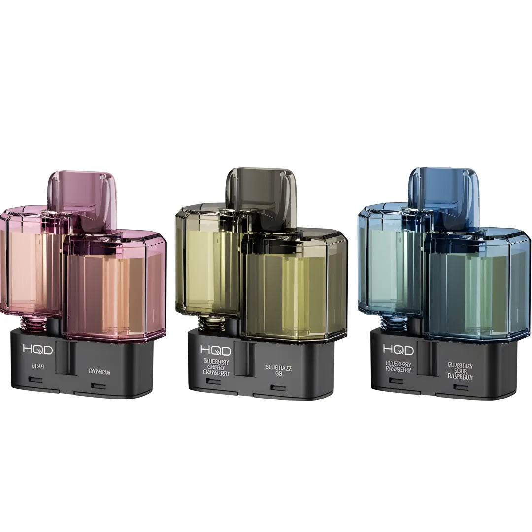 HQD Glow Air 35K Puffs Prefilled Refill Pods | Only £7.99 | Any 3 for £21