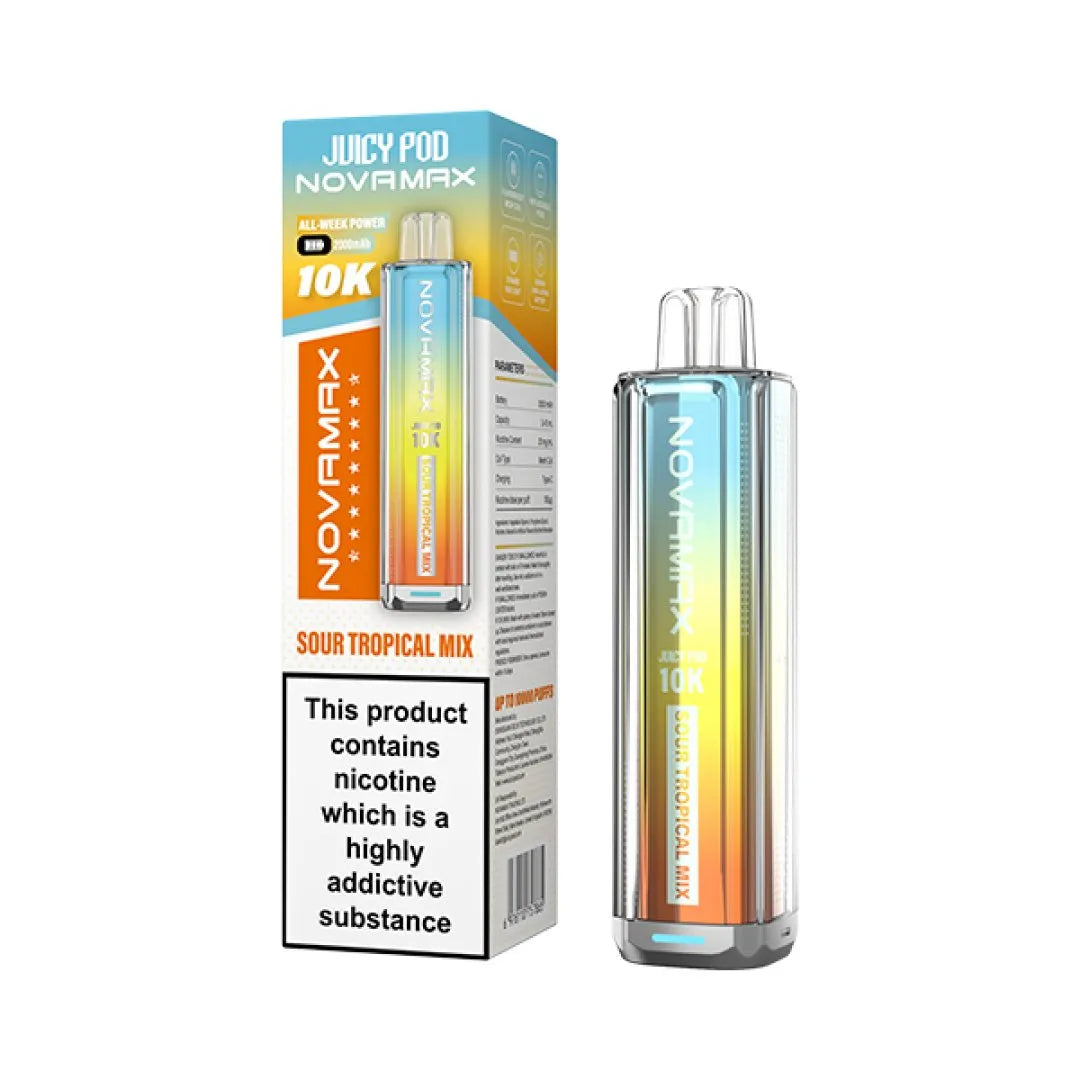 Juicy Pod NovaMax 10000 Puffs Pod Vape Kit | Only £8.99 | Any 3 for £24