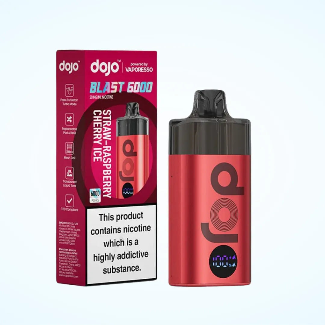Vaporesso Dojo Blast 6000 Puffs Prefilled Pod Vape Kit | Only £7.99 | Any 3 for £22