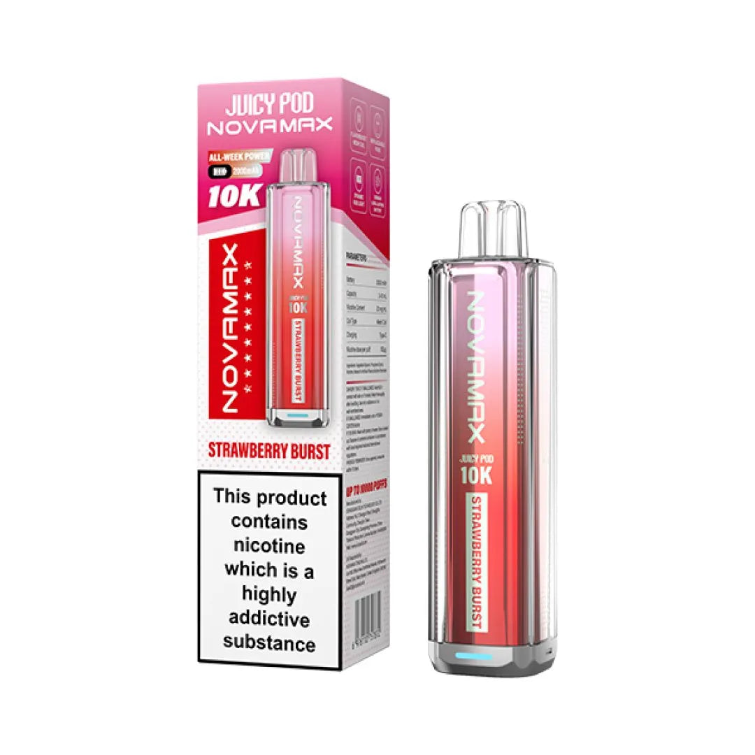 Juicy Pod NovaMax 10000 Puffs Pod Vape Kit | Only £8.99 | Any 3 for £24