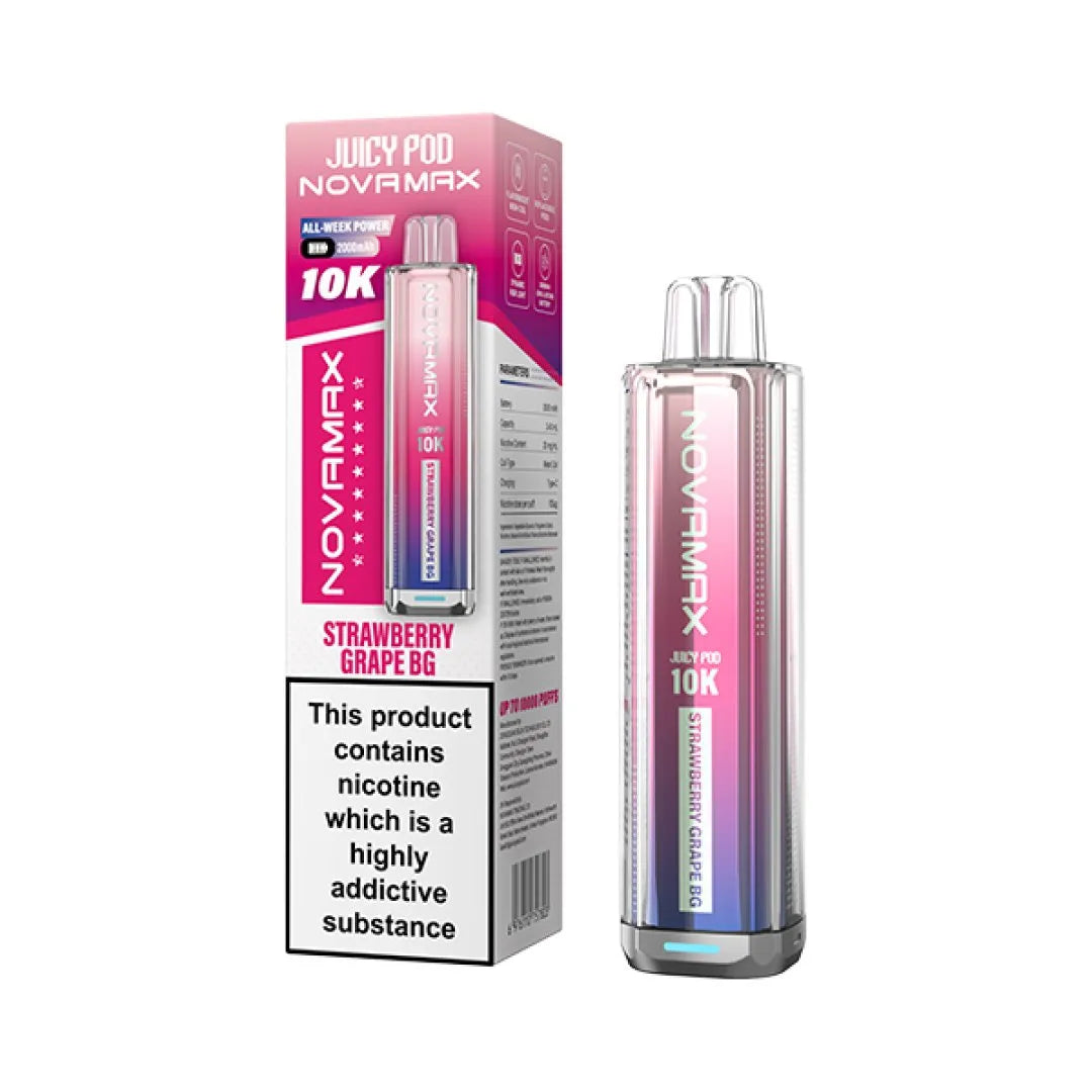 Juicy Pod NovaMax 10000 Puffs Pod Vape Kit | Only £8.99 | Any 3 for £24