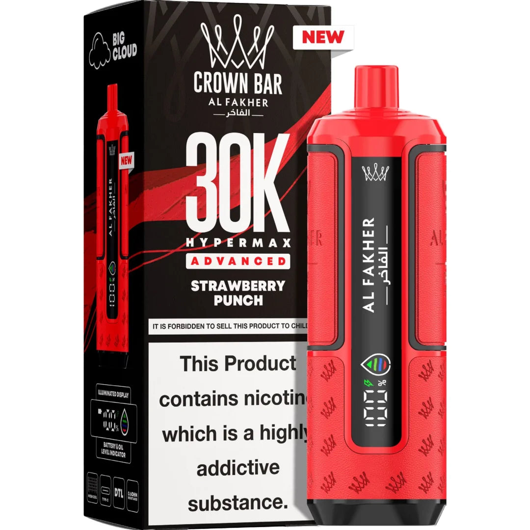 Al Fakher Hypermax 30K Puffs Prefilled Vape Kit | Only £10.99 | Any 3 for £30