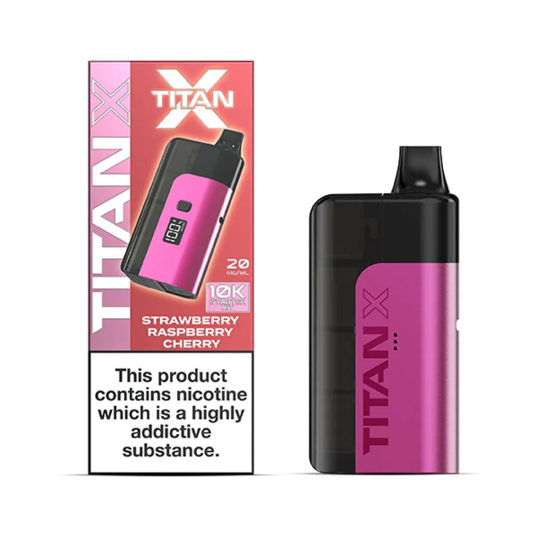 Titan X 10K Puffs Prefilled Vape Kit | Only £9.99 | Any 3 for £27