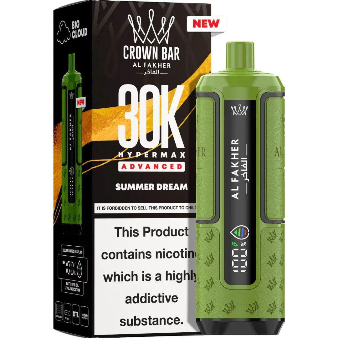 Al Fakher Hypermax 30K Puffs Prefilled Vape Kit | Only £10.99 | Any 3 for £30