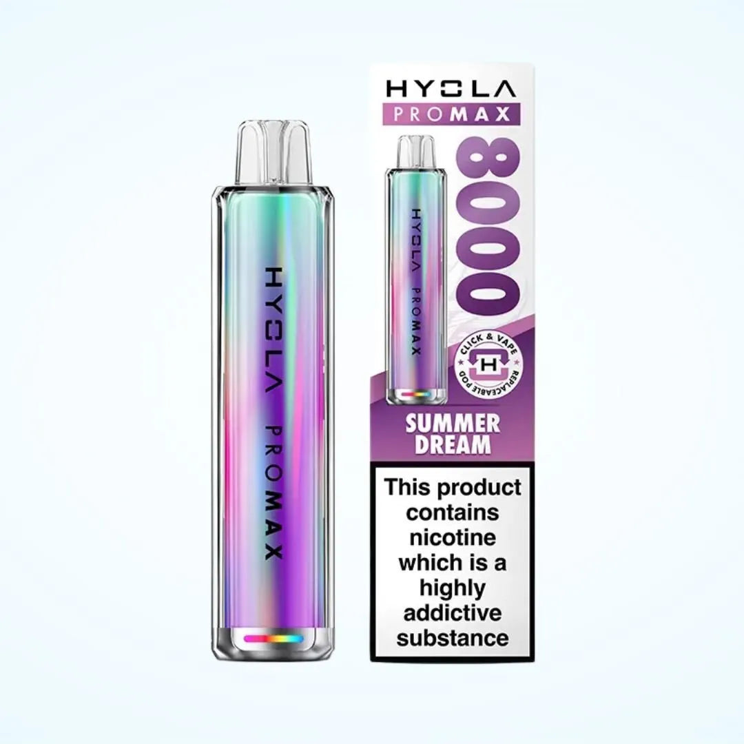 Hyola Pro Max 8000 Puffs Prefilled Pod Kit | Only £8.99 | Any 3 for £24