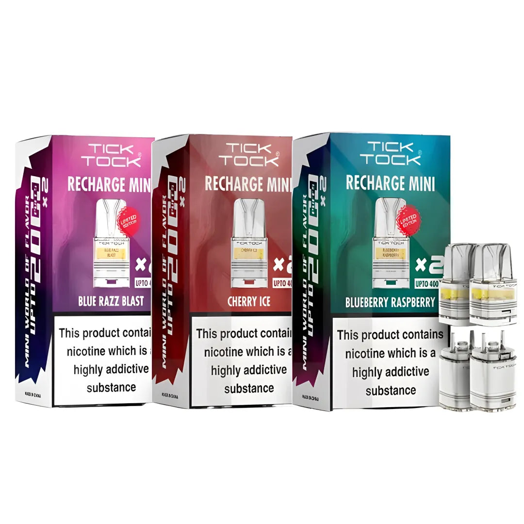 Tick Tock Mini 2000 Prefilled Refill Pods