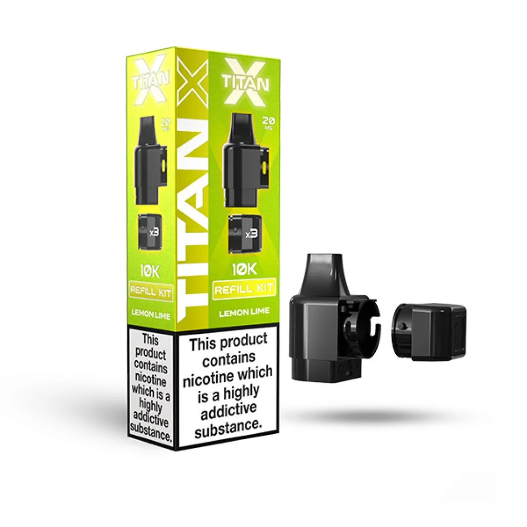 Titan X 10K Prefilled Refill Pods