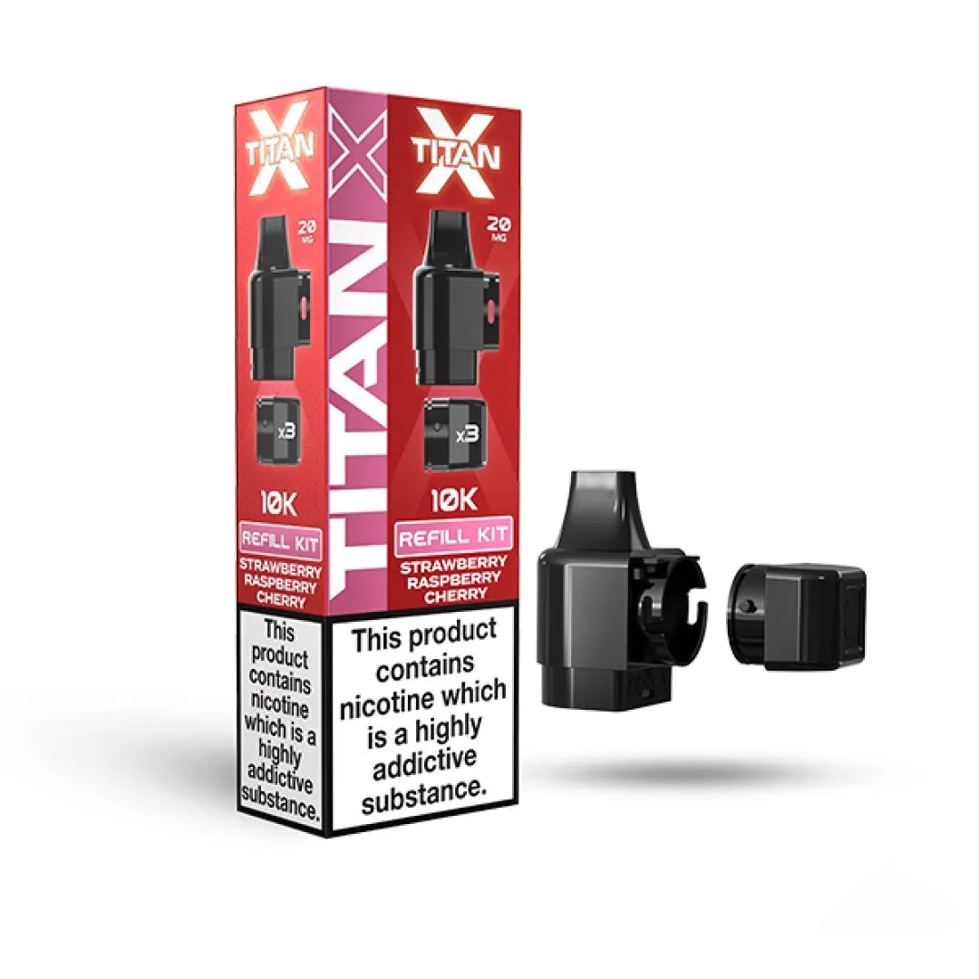 Titan X 10K Prefilled Refill Pods