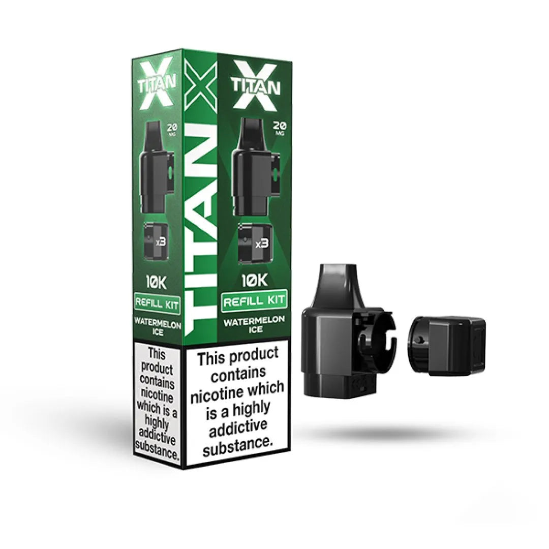 Titan X 10K Prefilled Refill Pods