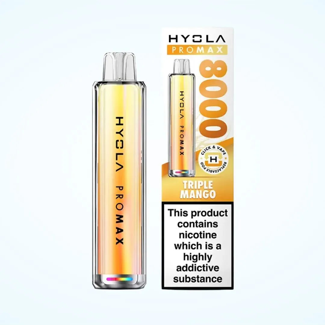 Hyola Pro Max 8000 Puffs Prefilled Pod Kit | Only £8.99 | Any 3 for £24