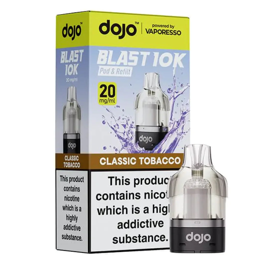 Vapouresso Dojo Blast 10K Puffs Prefilled Refill Pods