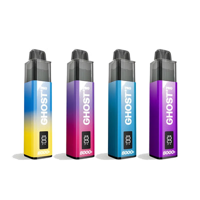 Vapes Bar Ghost Pro 8000+ Puffs Prefilled Pod Kit | Only £8.99 | Any 3 for 24